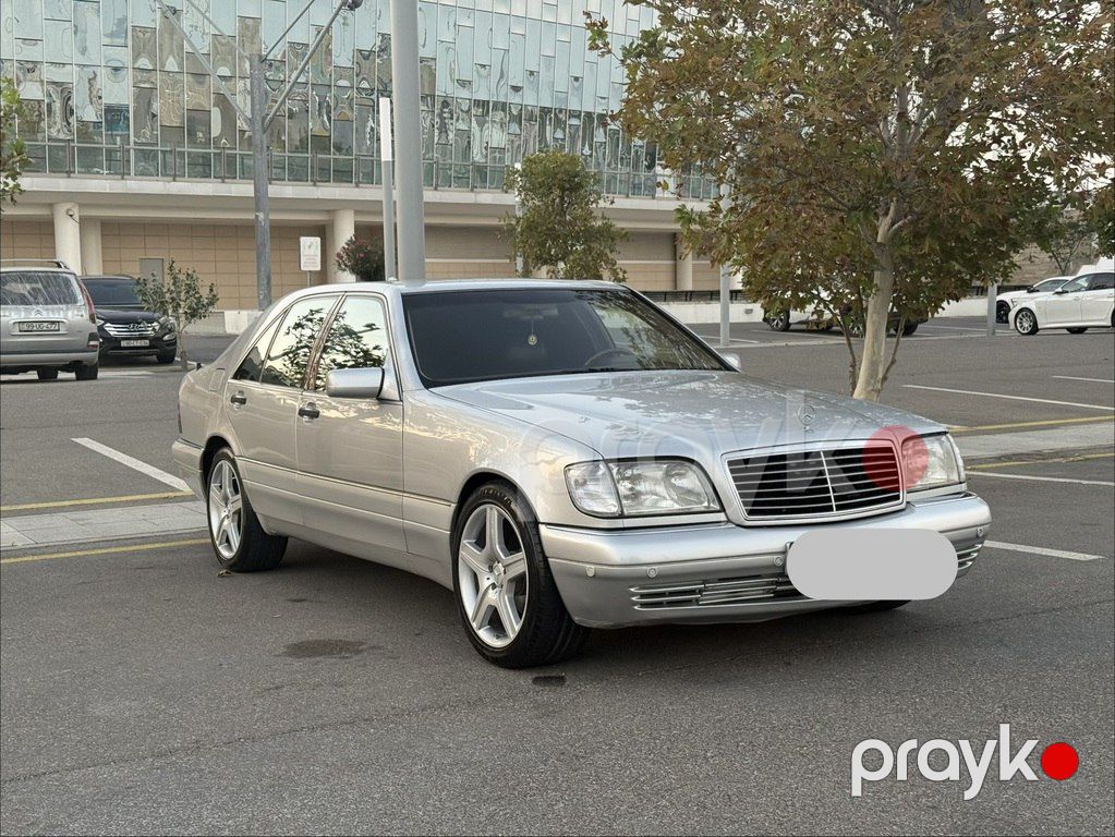 Mercedes S 320, 3.2 L, 1997 il, 424 000 km — Avtomobillər, Bakı (7)