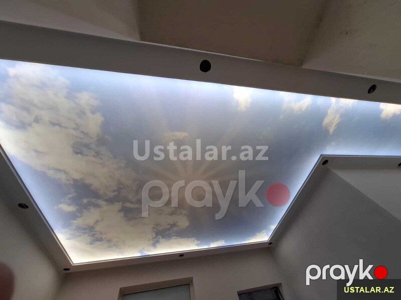 Dartma tavan dartma tavanlar — Döşəmə və tavan işləri, Bakı (2)