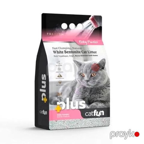 Doldurucu pişiklər üçün CatFun Baby Powder, 10 l — Bakı