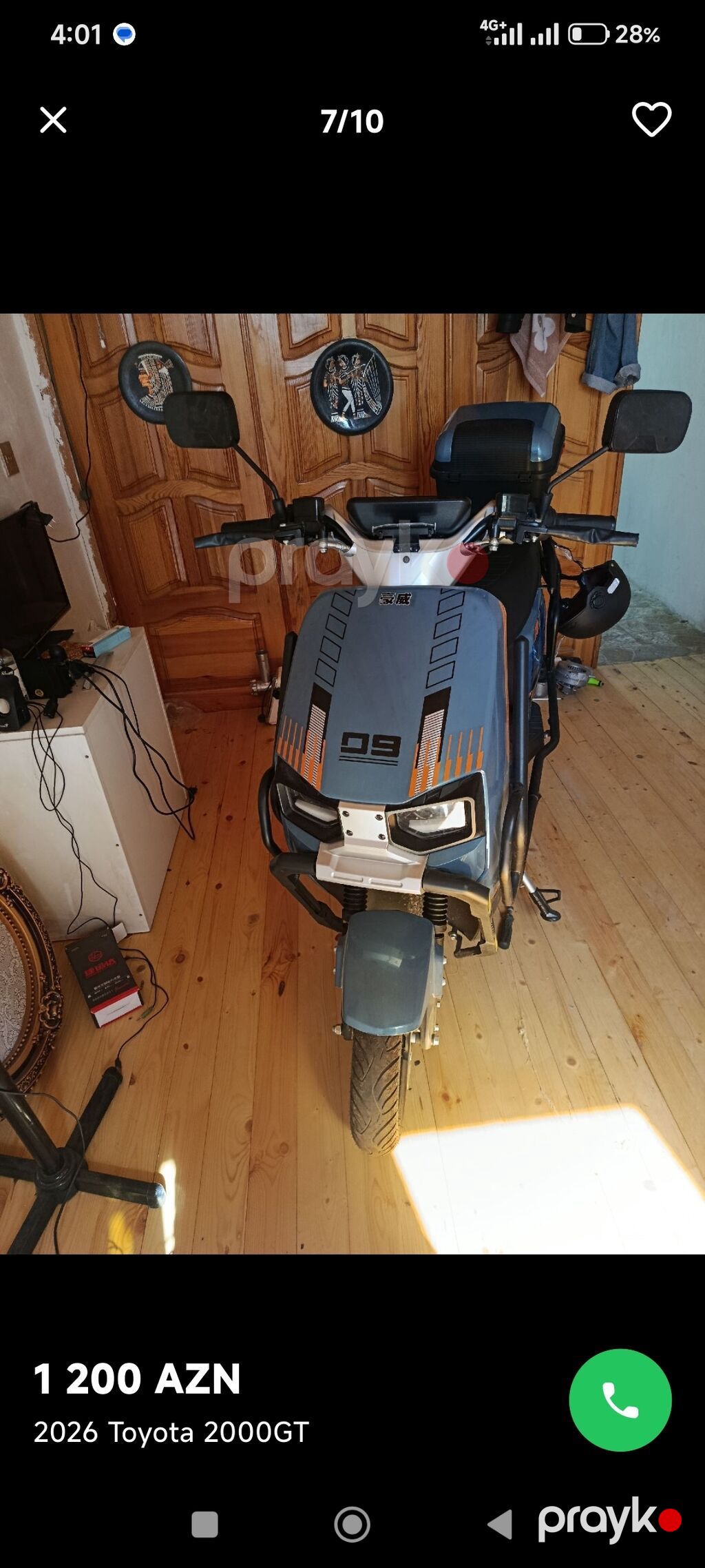 Elektrik skuter – şəhər daxili rahat və qənaətli hərəkət üçün Model — Mopedlər və skuterlər, Digah (5)