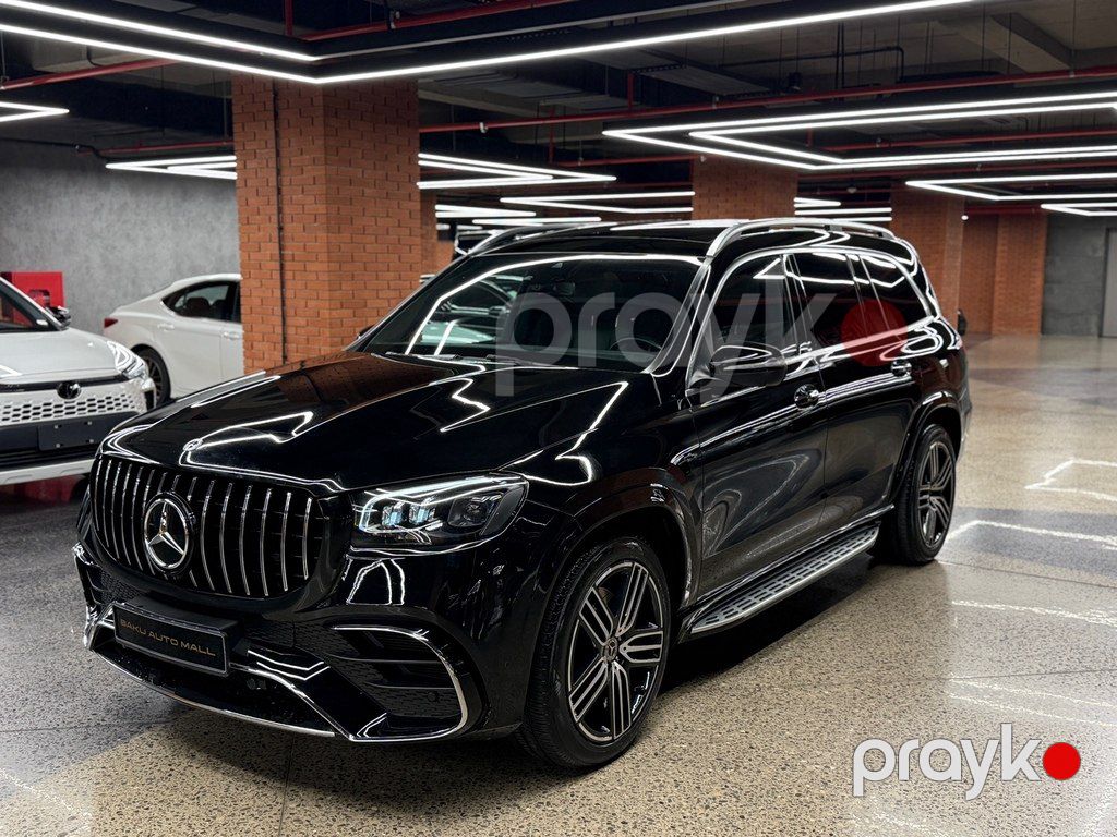 Mercedes GLS 450 4MATIC, 3.0 L, 2021 il, 125 000 km — Avtomobillər, Bakı (3)