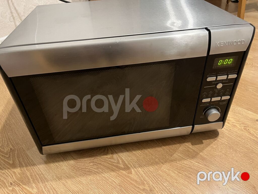Mikrodalğalı soba Kenwood, Ayrıca dayanan, Mikrodalğalar ilə, rəng - Gümüşü, İşlənmiş — Mikrodalğalı sobalar, Bakı (3)