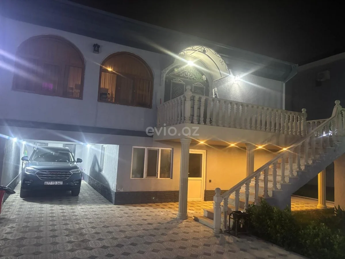 Kirayə 4 otaqlı bağ evi Buzovna qəsəbəsində — Ev, villa, Bakı (6)
