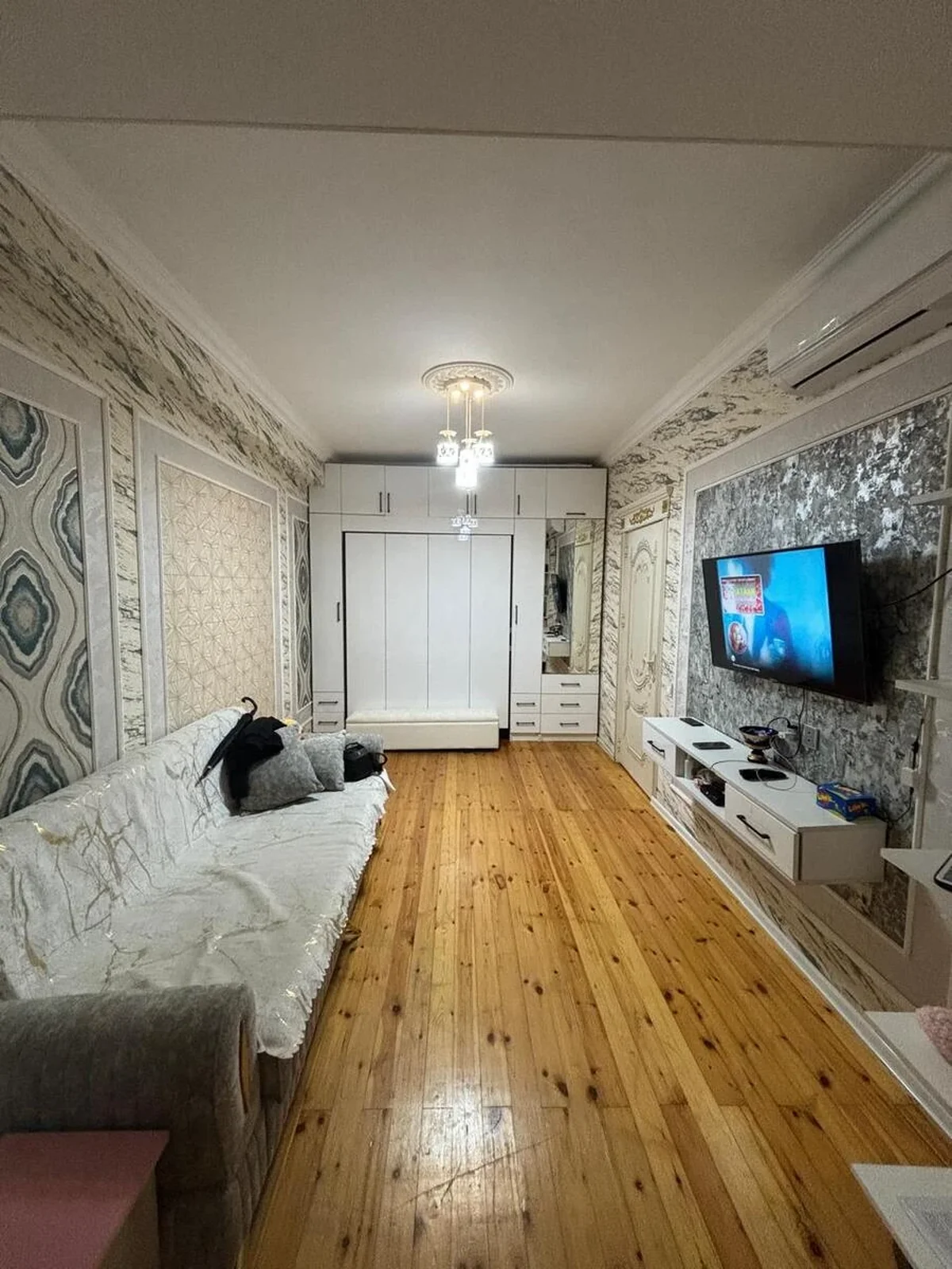 Kirayə 1 otaqlı mənzil Xırdalanda — Mənzil, Abşeron (9)