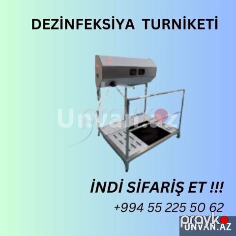 Dezinfeksiya turniketi — Bakı