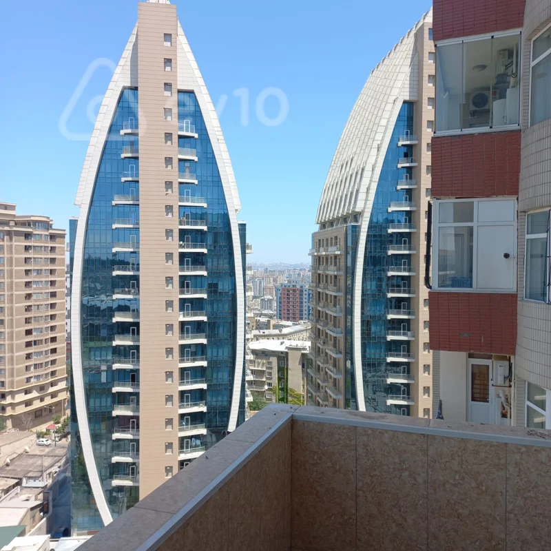 3 otaqlı mənzil, 147 m², Kazım Kazımzadə — Mənzil, Bakı (2)