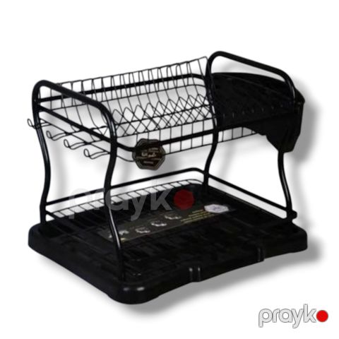 Qab-qacaq üçün quruducu, metal, qara, 50x27x33 sm — Bakı