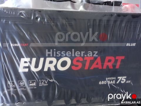 Eurostart 75 ah akkumulyator — Bakı
