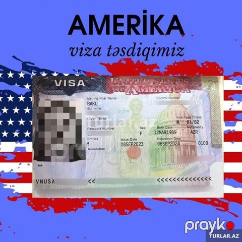 Amerikaya viza — Bakı