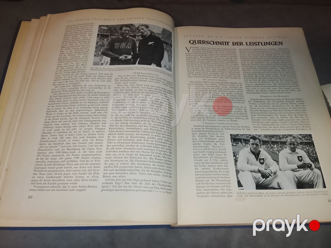 1936-ci i̇li̇n alman (n t) olimpiada kitabı — Kitablar və jurnallar, Bakı (6)