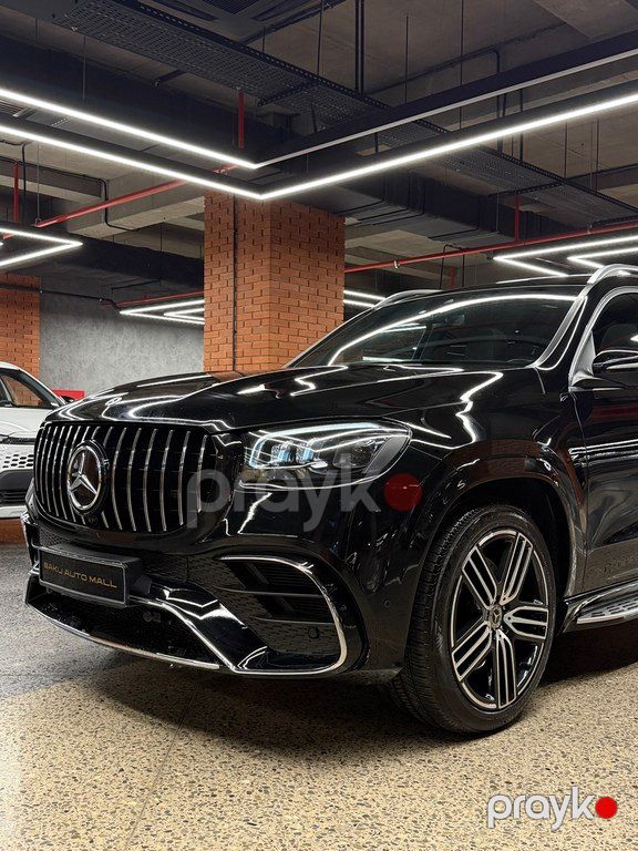 Mercedes GLS 450 4MATIC, 3.0 L, 2021 il, 125 000 km — Avtomobillər, Bakı (6)