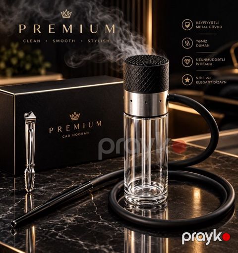 Premium Car Hookah – avtomobiliniz üçün şık və funksional nərgilə — Bakı