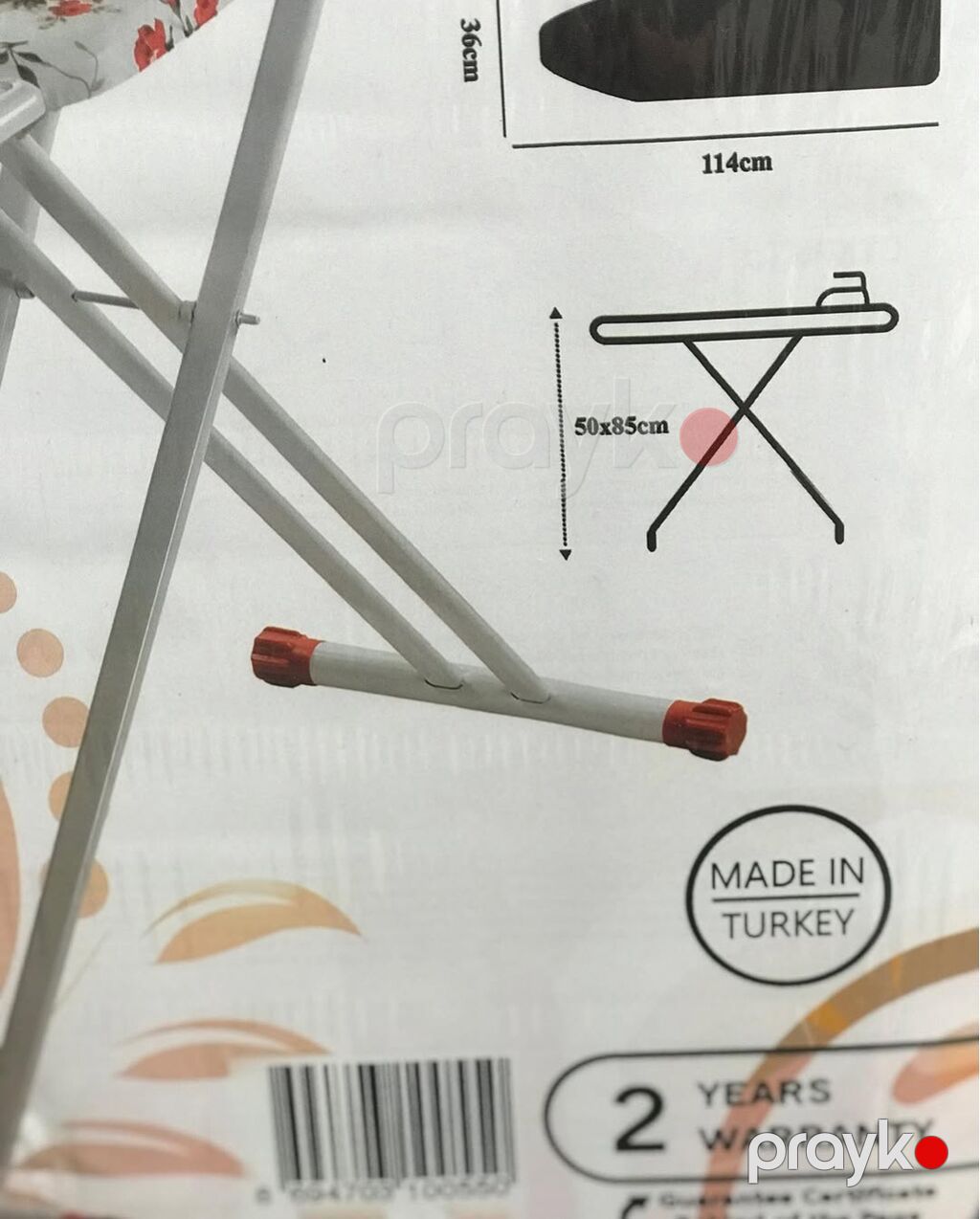 Ütüləmə lövhəsi "Devecioğlu Harbinger Pera Lux MM 430 36*114 sm" — Ütü masaları, Bakı (8)
