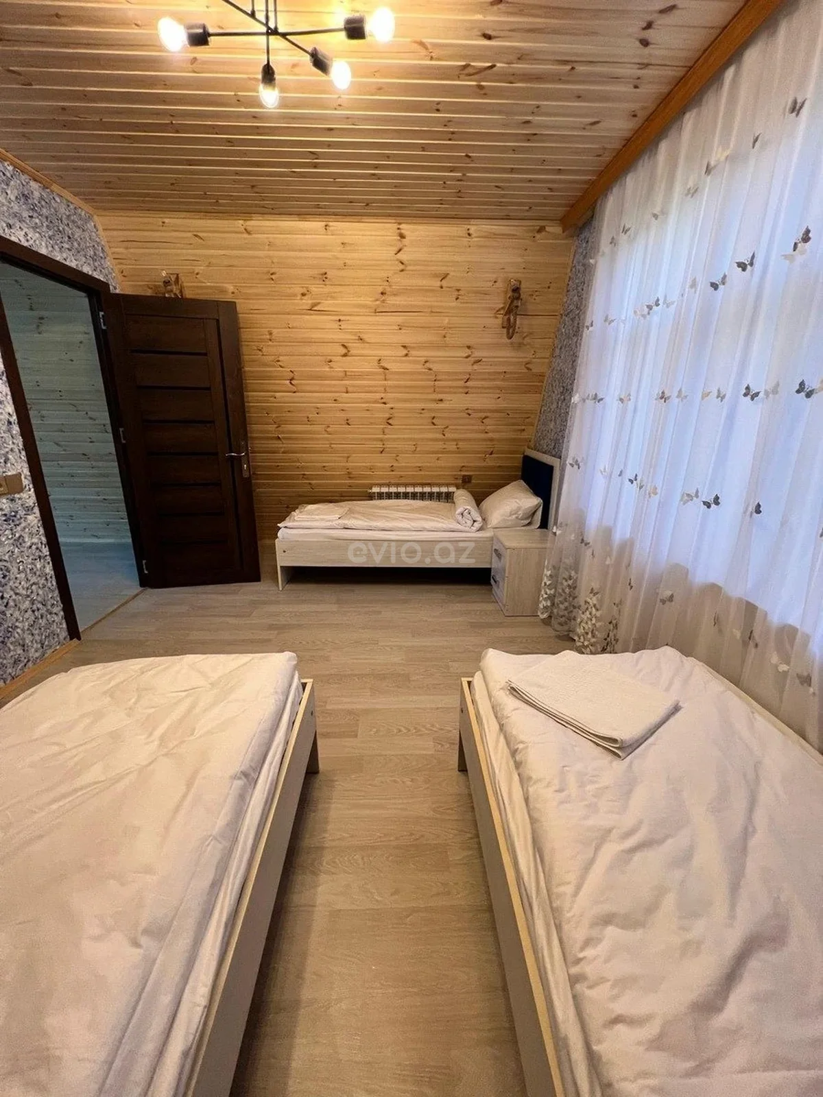 Kirayə 5 otaqlı A-frame Qəbələdə — Ev, villa, Qəbələ (6)