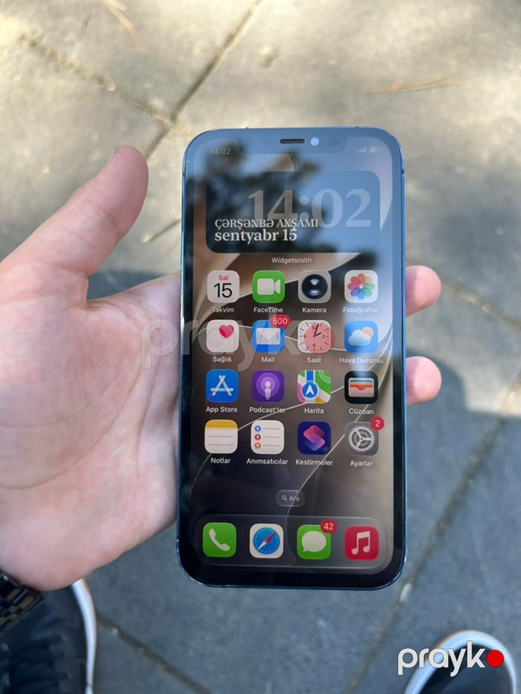 IPhone 12, Mavi, Face ID — Apple iPhone, Bakı (4)