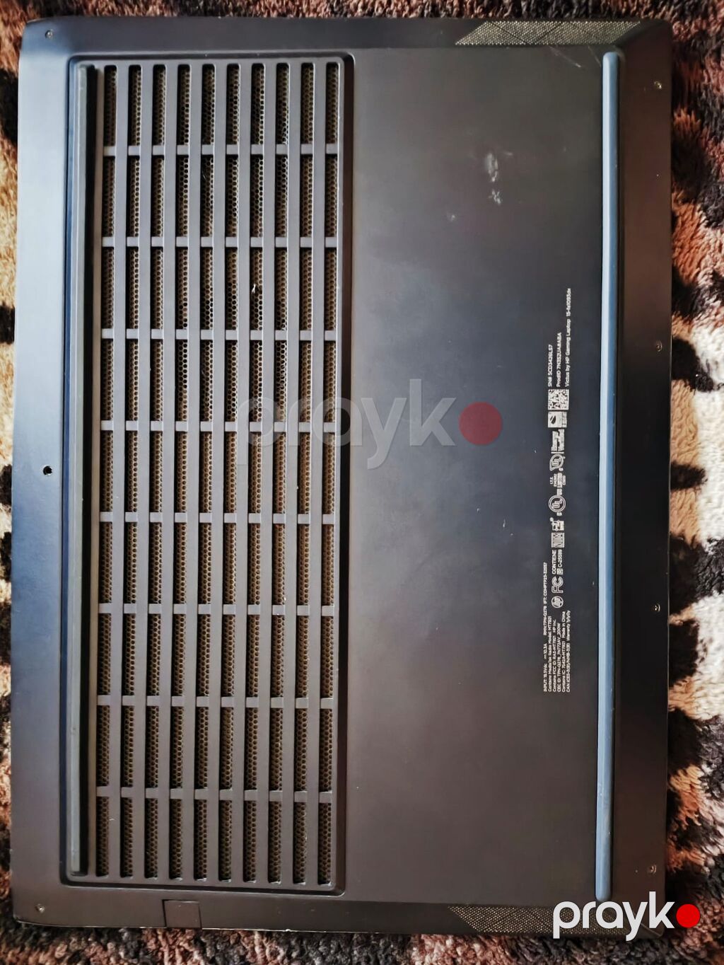 HP Victus oyun noutbuku videokartanın çipi yanıb bu vəziyyətdə satılır — HP, Bakı (2)