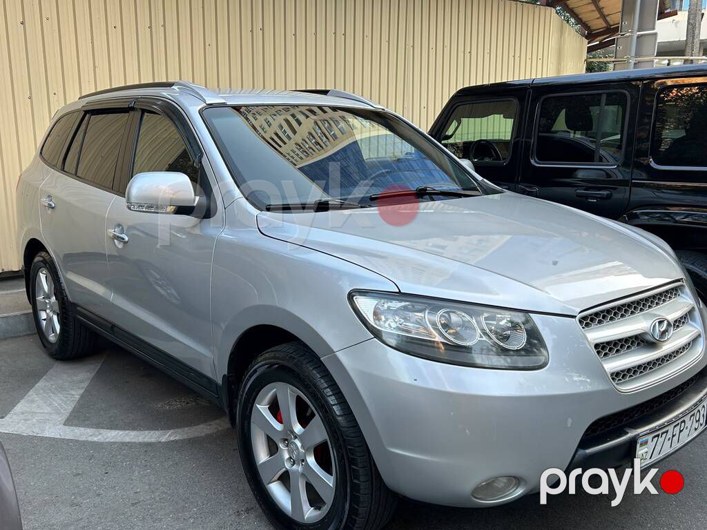 Hyundai Santa Fe, 2.0 L, 2009 il, 160 000 km — Avtomobillər, Bakı (3)