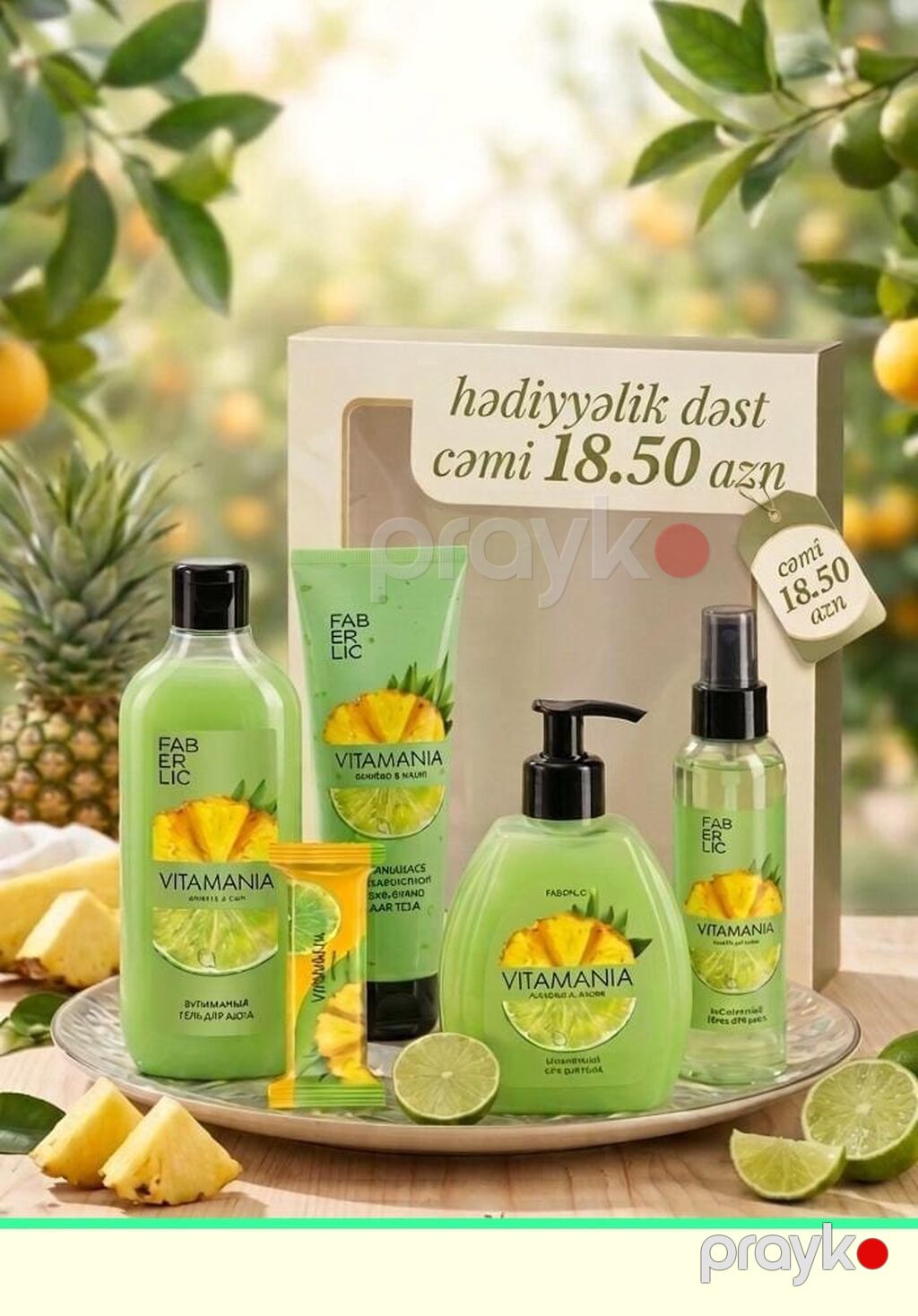 Faberlic brendinə aid müxtəlif baxım məhsulları və hədiyyə dəstləri — Kosmetik və parfüm dəstləri, Bakı (4)