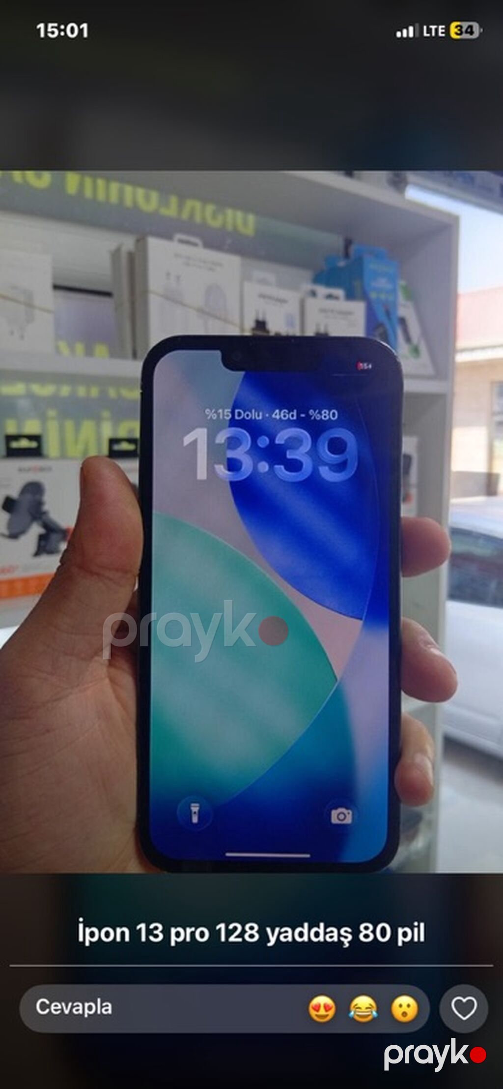 IPhone 13 Pro, 128 GB, Alpine Green, Face ID — Apple iPhone, Digah (3)