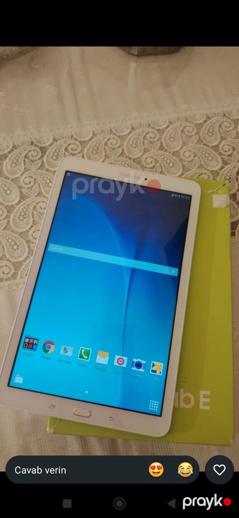 Samsung Galaxy Tab E planşet - Model: Samsung Galaxy Tab E - Rəng: Ağ — Xırdalan