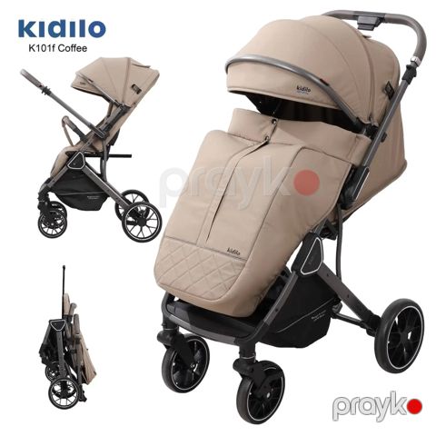 Uşaq arabası Kidilo K10f, qəhvəyi — Bakı