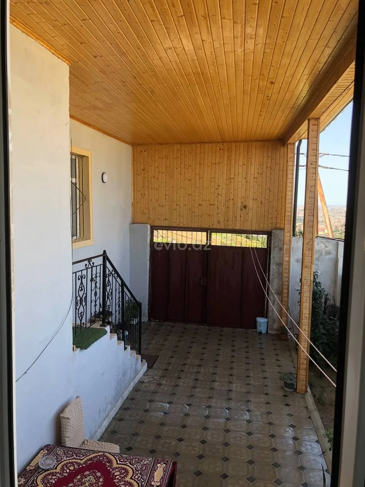 4 otaqlı həyət evi satılır Yeni Günəşli qəsəbəsində — Ev, villa, Bakı (4)