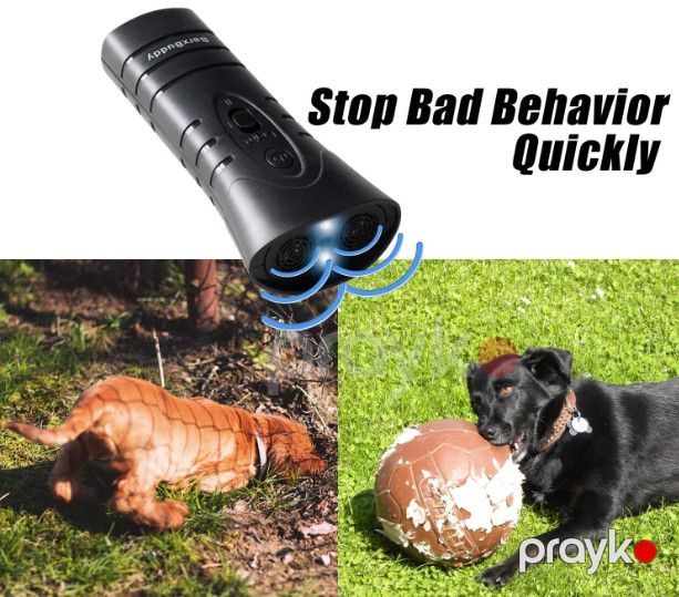 İtlərin təlimi üçün cihazı Barxbuddy Anti Bark, ultrasəs, qara — Mallar, Bakı (2)