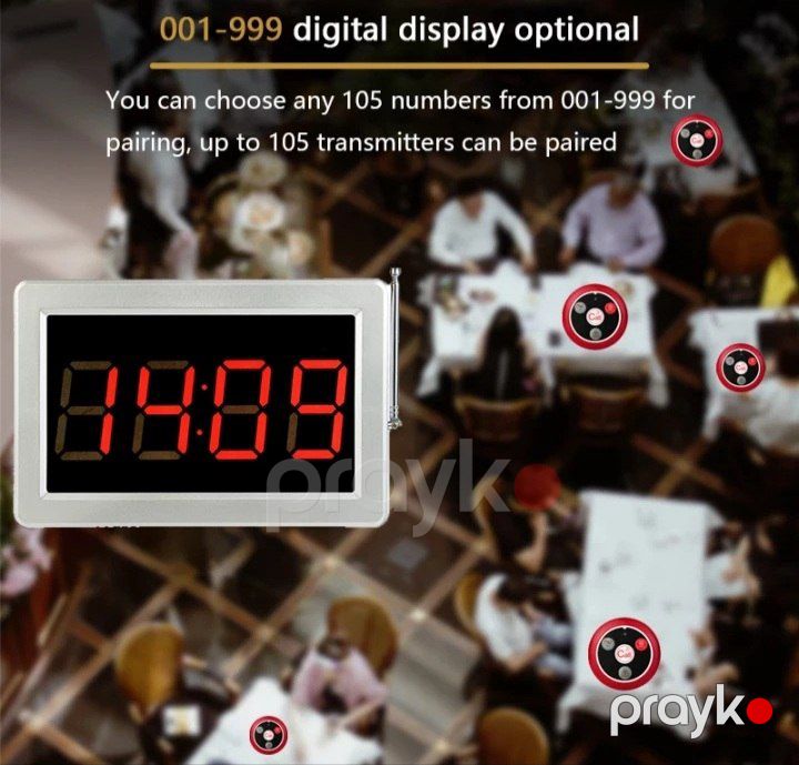 Monitorlu ofisiant çağırışı — Biznes və avadanlıq, Bakı (3)