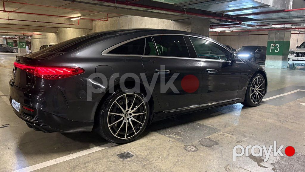 Mercedes EQS 450+, 107.8 kWh, 2021 il, 17 000 km — Avtomobillər, Bakı (6)