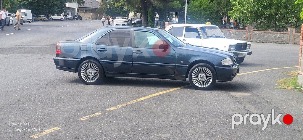 Mercedes C 200, 2.0 L, 1999 il, 386 856 km — Avtomobillər, Qax (9)