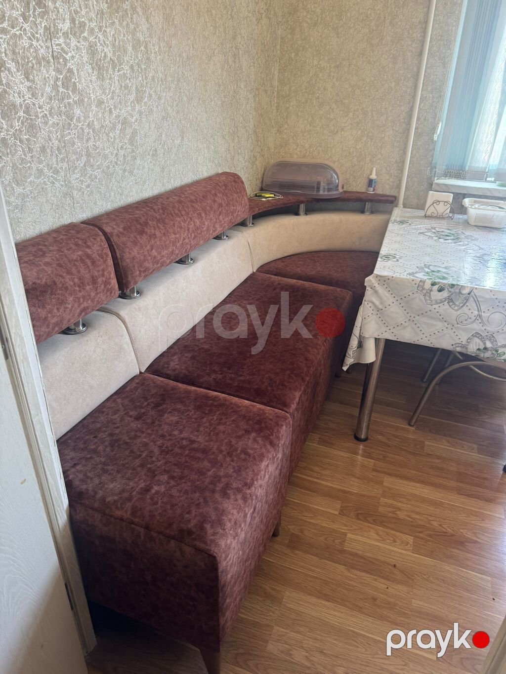 Mətbəx üçün künc divan+masa və oturacaqlarıyla birgə *Qiymət 180 Azn* — Mətbəx mobilyası, Fatmayı (2)