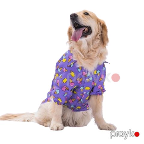 Köynək Pawstar Ice Cream itlər üçün, 3XL, bənövşəyi — Bakı