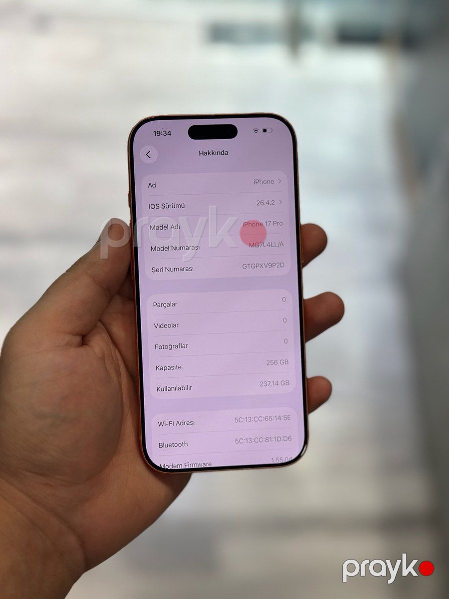 Apple iPhone 17 Pro Cosmic Orange 256GB/12GB — Smartfonlar, Bakı (3)
