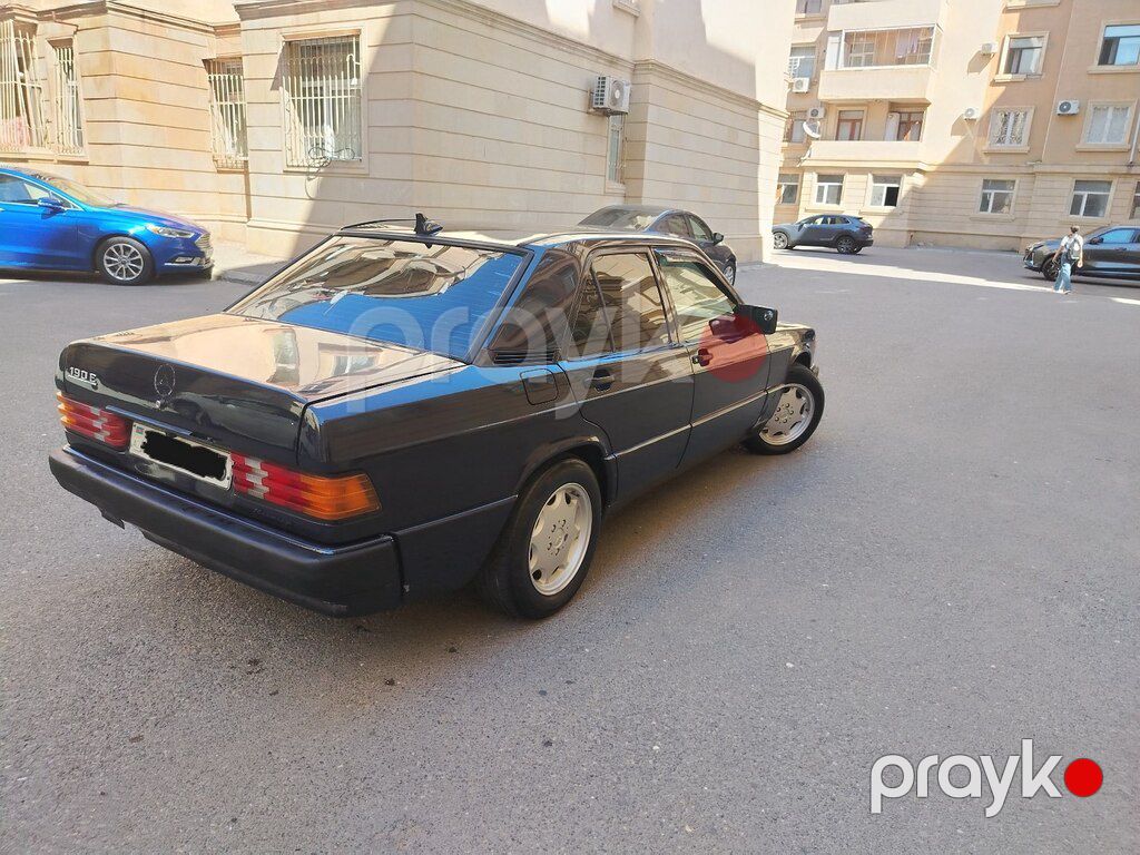 Mercedes 190, 2.0 L, 1991 il, 322 000 km — Avtomobillər, Bakı (4)