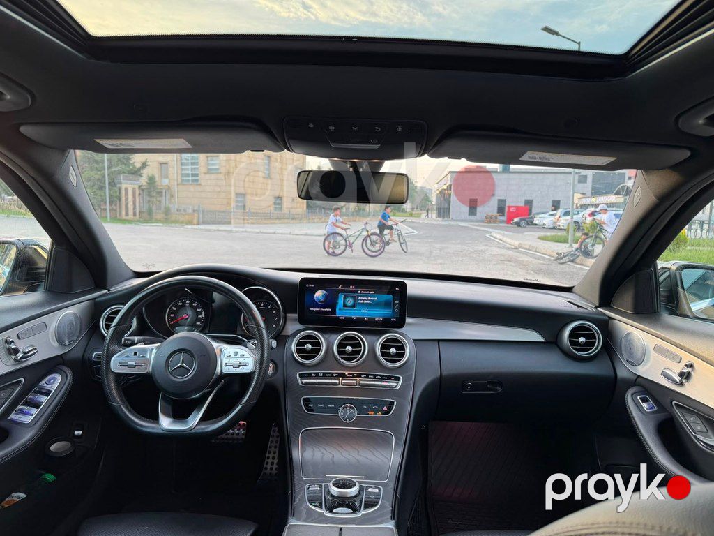 Mercedes C 300, 2.0 L, 2019 il, 93 500 km — Avtomobillər, Bakı (2)