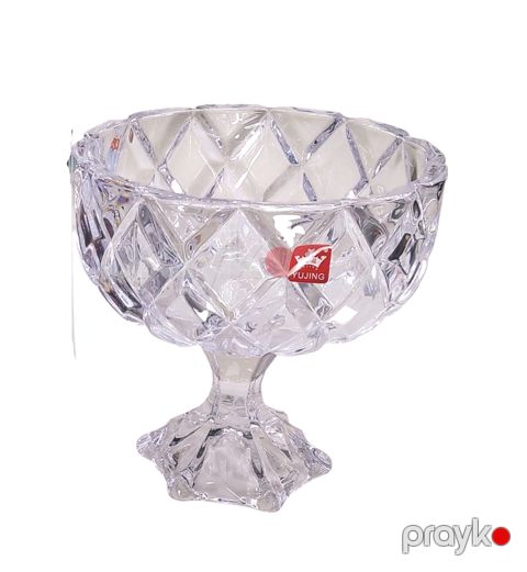 Şəkər qabı Yujing Glass Ware YJP-7081-2, şüşə, şəffaf — Bakı