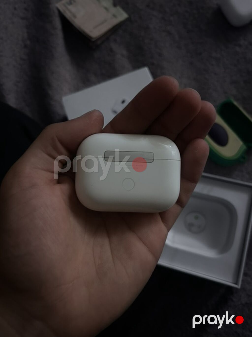 Airpods pro 2 noqte cizigsiz shekilde kimi 2 defe gulaga taxilib sonra — Qulaqcıqlar, Bakı (4)