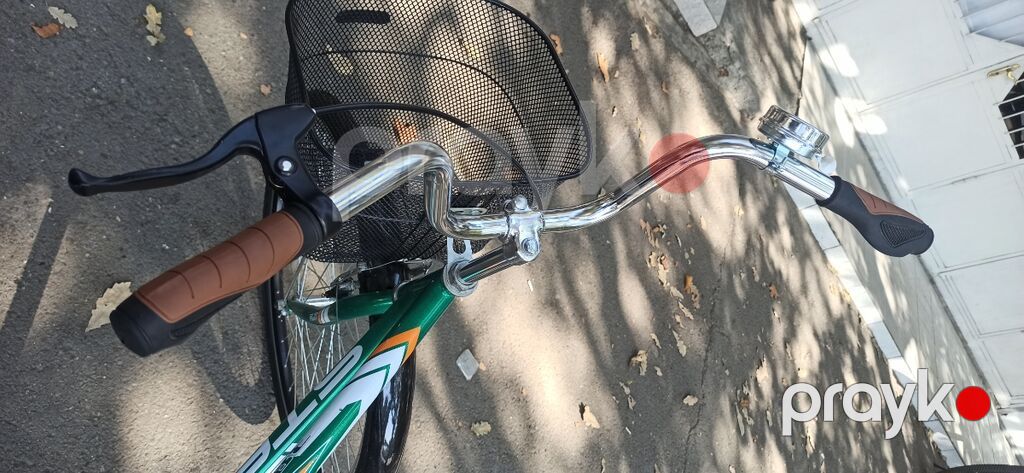 Stels Navigator 350 şəhər velosipedi - Rəng: yaşıl, klassik şəhər — Yol velosipedləri, Mingəçevir (6)