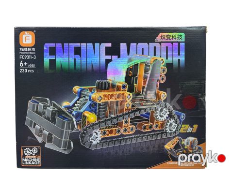 Blok konstruktor Engine-Morph, 5-7 yaş, 230 parça — Bakı