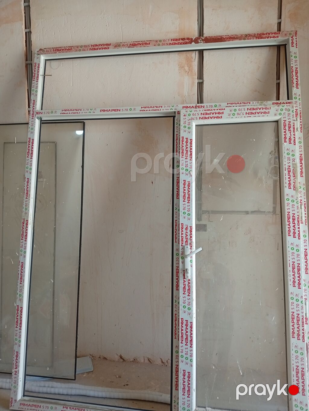 PVC qapı-pəncərə dəsti – Pimapen S70 profil - Marka/model: Pimapen — Pəncərələr, qapılar, balkonlar, Bakı (2)