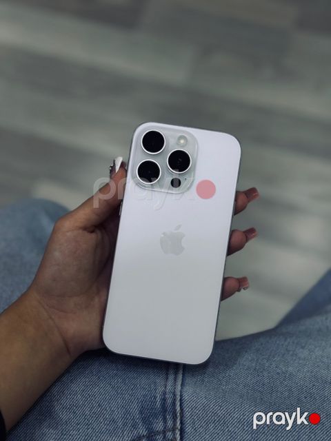 Apple iPhone 16 Pro White Titanium 256GB/8GB — Bakı