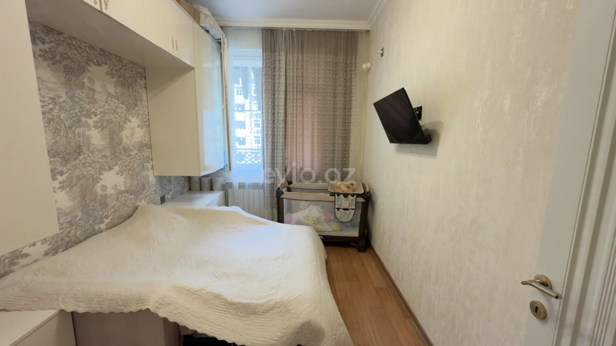 2 otaqlı tam təmirli mənzil satılır Yeni Günəşli qəsəbəsində — Mənzil, Bakı (9)