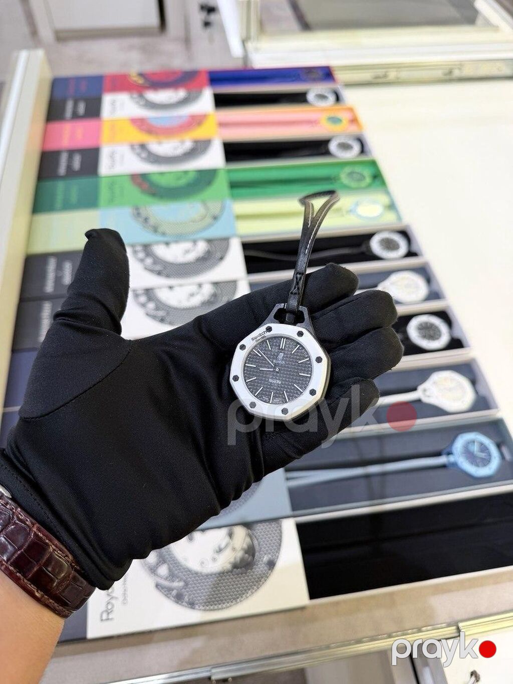 Swatch AP Audemars Piguet saat Orginal Swatch AP Audemars Piguet — Qol saatları, Bakı (6)