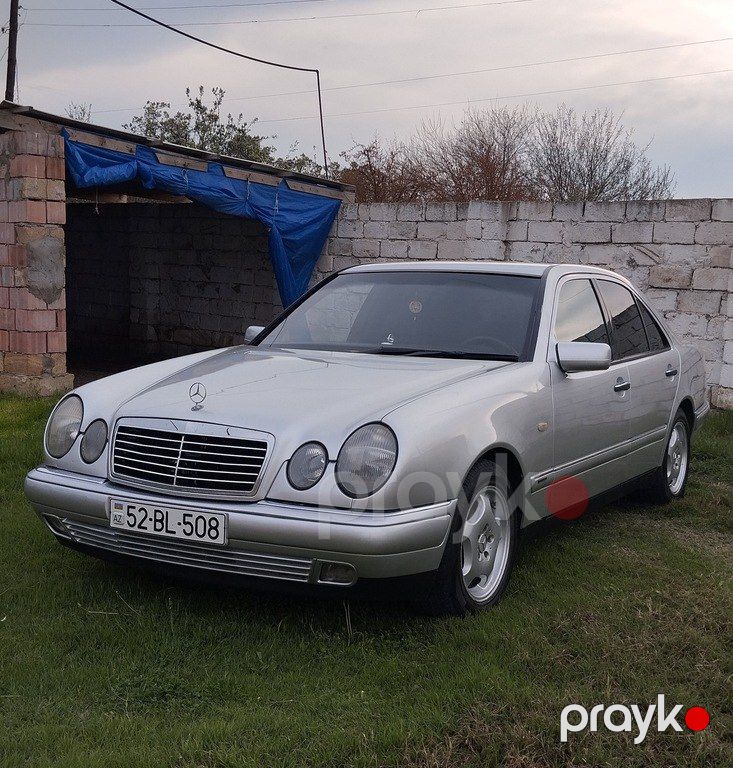 Mercedes E 230, 2.3 L, 1997 il, 500 000 km — Avtomobillər, Salyan (3)