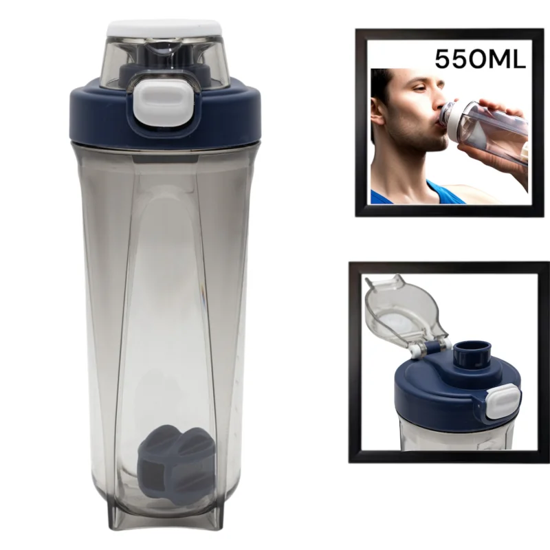 İdman su qabı şeyker WS1273, mavi, 550 ml — Bakı