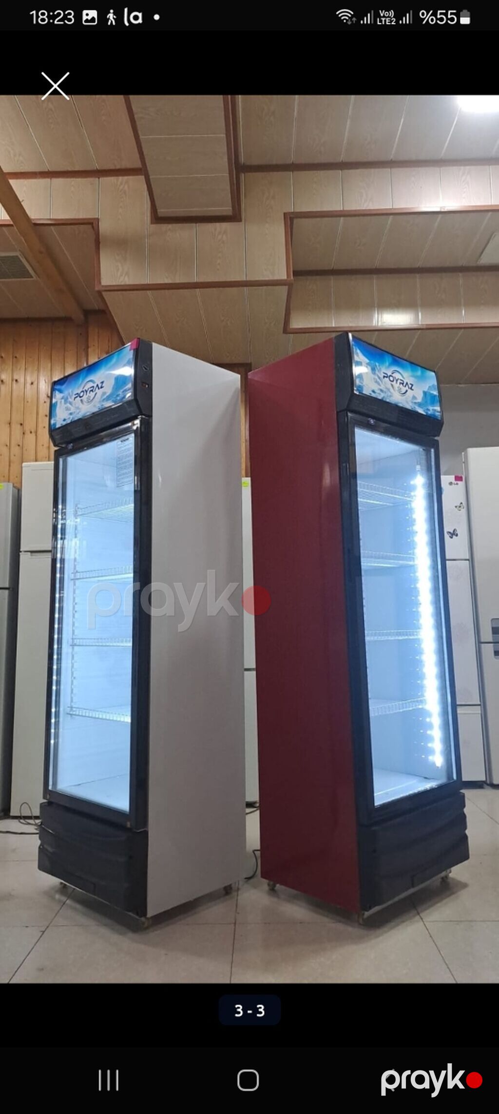 Teze pakofka Poyraz vitrinlerimiz satışda zemanetle kreditle elde ede — Soyuducular, Bakı (3)