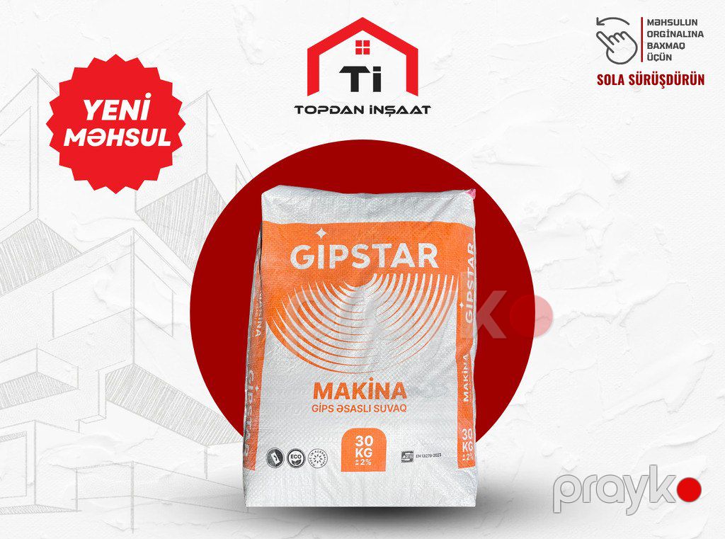 Suvaq "Gipstar" — Təmir və inşaat, Bakı (3)