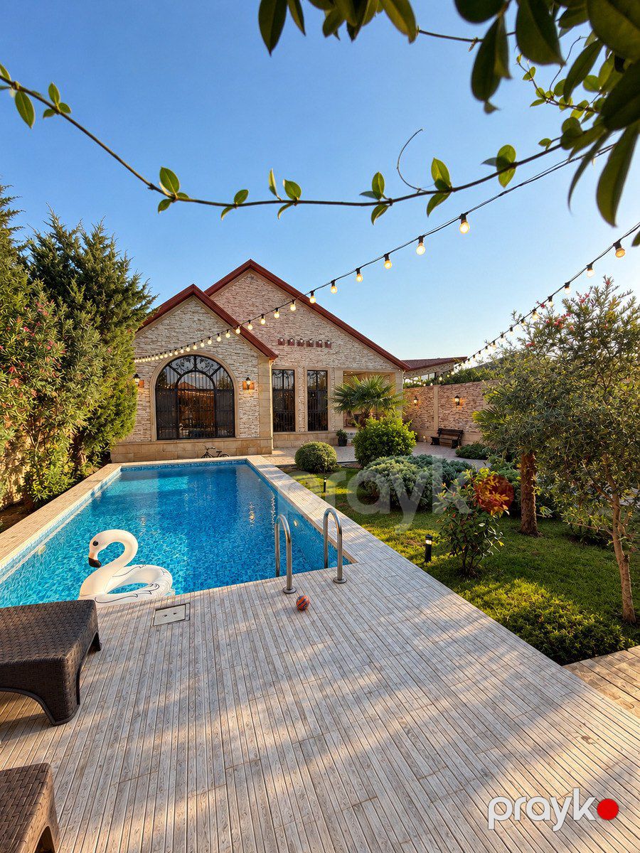 Satılır 4 otaqlı həyət evi/bağ evi 180 m² — Ev, villa, Bakı (2)
