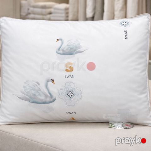 Yastıq astarı, bambuk, 50x70 sm, ağ — Bakı