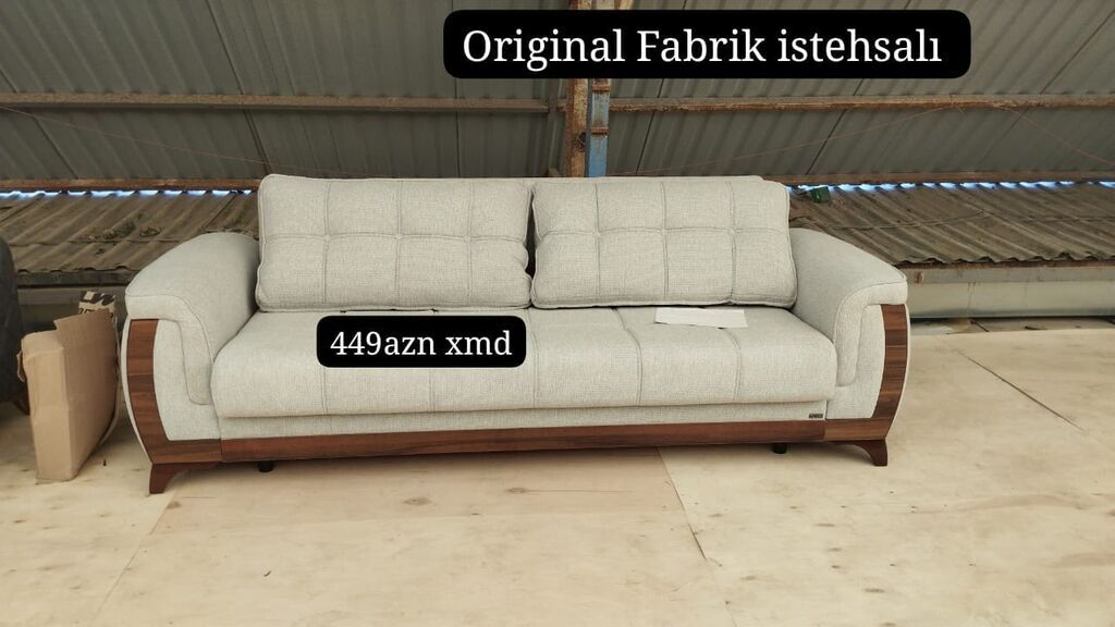 “Original Fabrik istehsalı” düz divan - Qiymət: 449 AZN (şəkillərdə — Divanlər, Bakı (4)